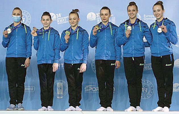 Спортивна гімнастика: Наші — чемпіонки Європи!
